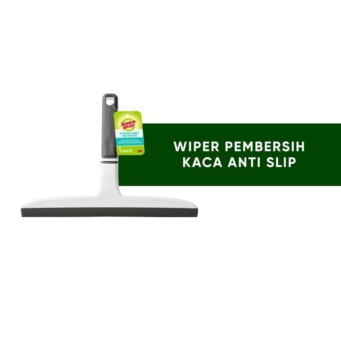 Gambar TCHOME Wiper Kaca Scotch Brite Anti-Slip Window Squegee Wifer kaca Bersih Kinclong SQP-4 dari TCHOME TOKOPEDIA Kota Administrasi Jakarta Utara Tokopedia