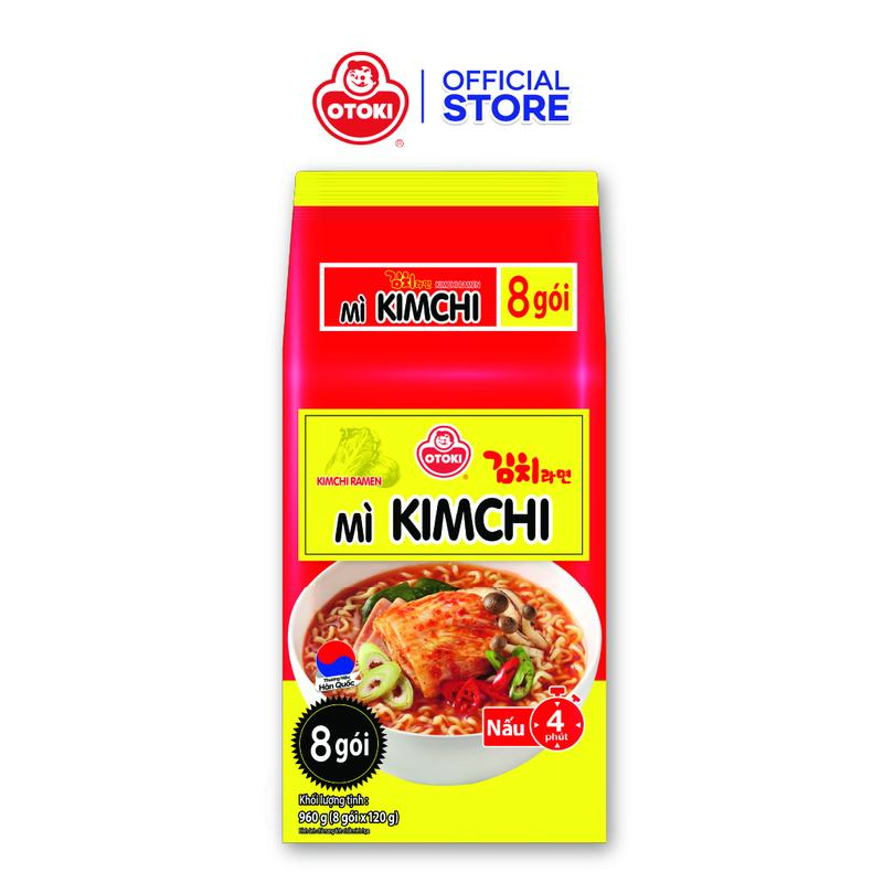 Lốc 8 gói mì kim chi Otoki 120g