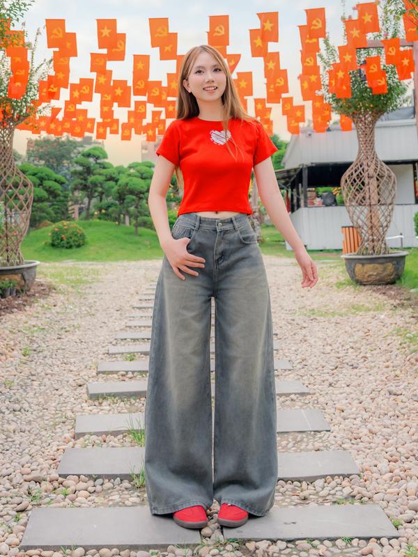 [DEAL HÀNG MỚI] Quần Jeans Nữ Ống Suông Rộng 30-34cm MIAA Size XS-XL - Màu Retro Xanh Trắng, Xanh Xám, Dirty,... - Chất Vải Jeans Mềm - Quần Ống Rộng Suông - Mã Ver3 | BigBuy360 - bigbuy360.vn