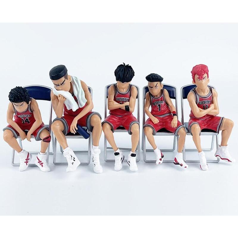 Product Introduction of Slam Dunk Master Handmade GK Xiangbei Team Bench Style Sakura Flower Path Flowing Chuan Feng Mitsui Shou Desktop Model Decoration 5