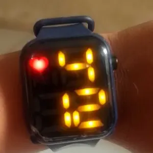(JT15) Jam Tangan Digital LED Jam Tangan Fashion Anak-anak Pria Wanita Jam Tangan Karet