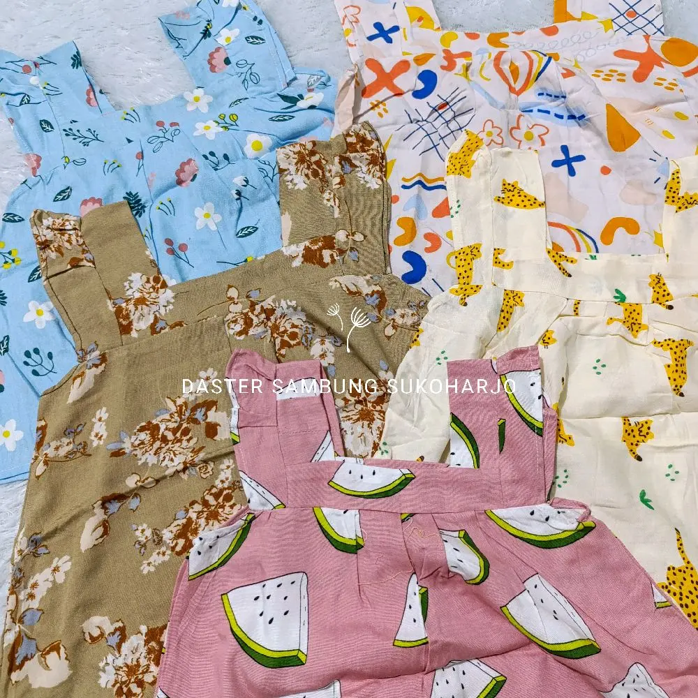 DASTER SAMBUNG ANAK 5PCS RAYON ADEM