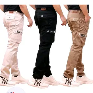 [TERLARIS] CELANA CARGO PANJANG PRIA UKURAN 27-38 PREMIUM QUALITY SLIMFIT COWO SKINNY POLOS COWOK TERLARIS