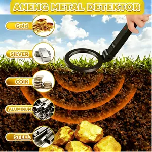 ANENG Detektor Logam Emas Dalam Tanah Air Tercanggih Jarak Jauh DM3004A
