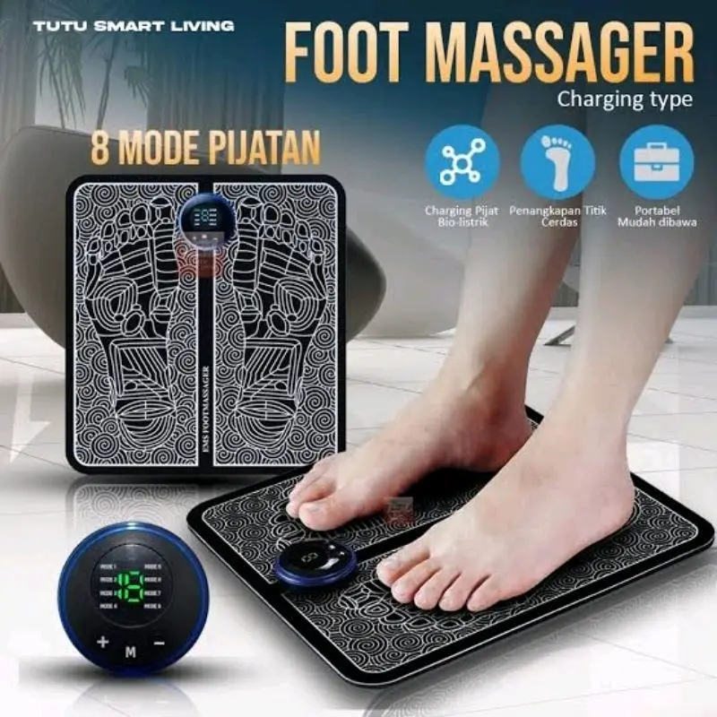 Alat Pijat Kaki EMS Foto Massager Pijat kaki Portable Serbaguna / Alat Elektric Pijat Kaki Elektrik Punggung Terapi Therapy Pijit 0