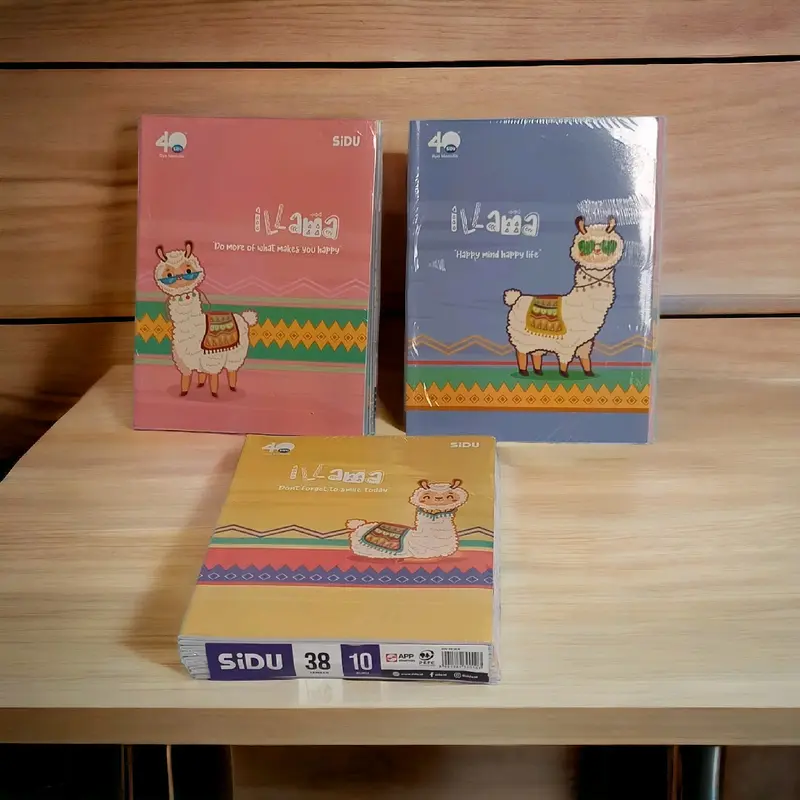BUKU TULIS SIDU ISI 38 LEMBAR/1 PACK ISI 10 PCS/FREE TAG NAME 10 PCS Kertas 1