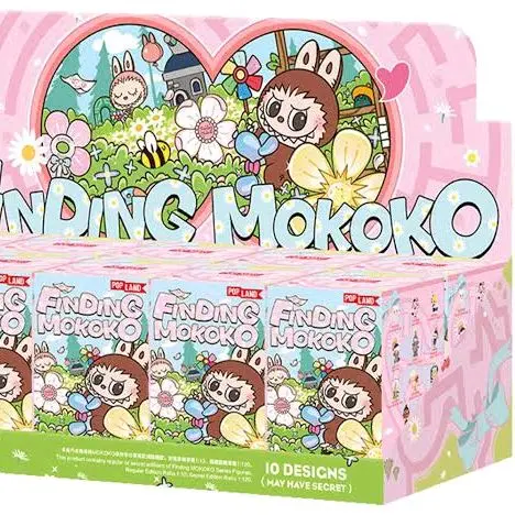 Finding Mokoko Figure labubu hirono dimoo molly skullpanda 2