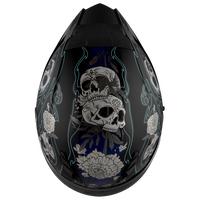 Gambar New!! Helm Zeus ZS-631 Matt Black BS5 Blue - Halfface Helmet - M dari Bike Master Kota Bandung 3 Tokopedia