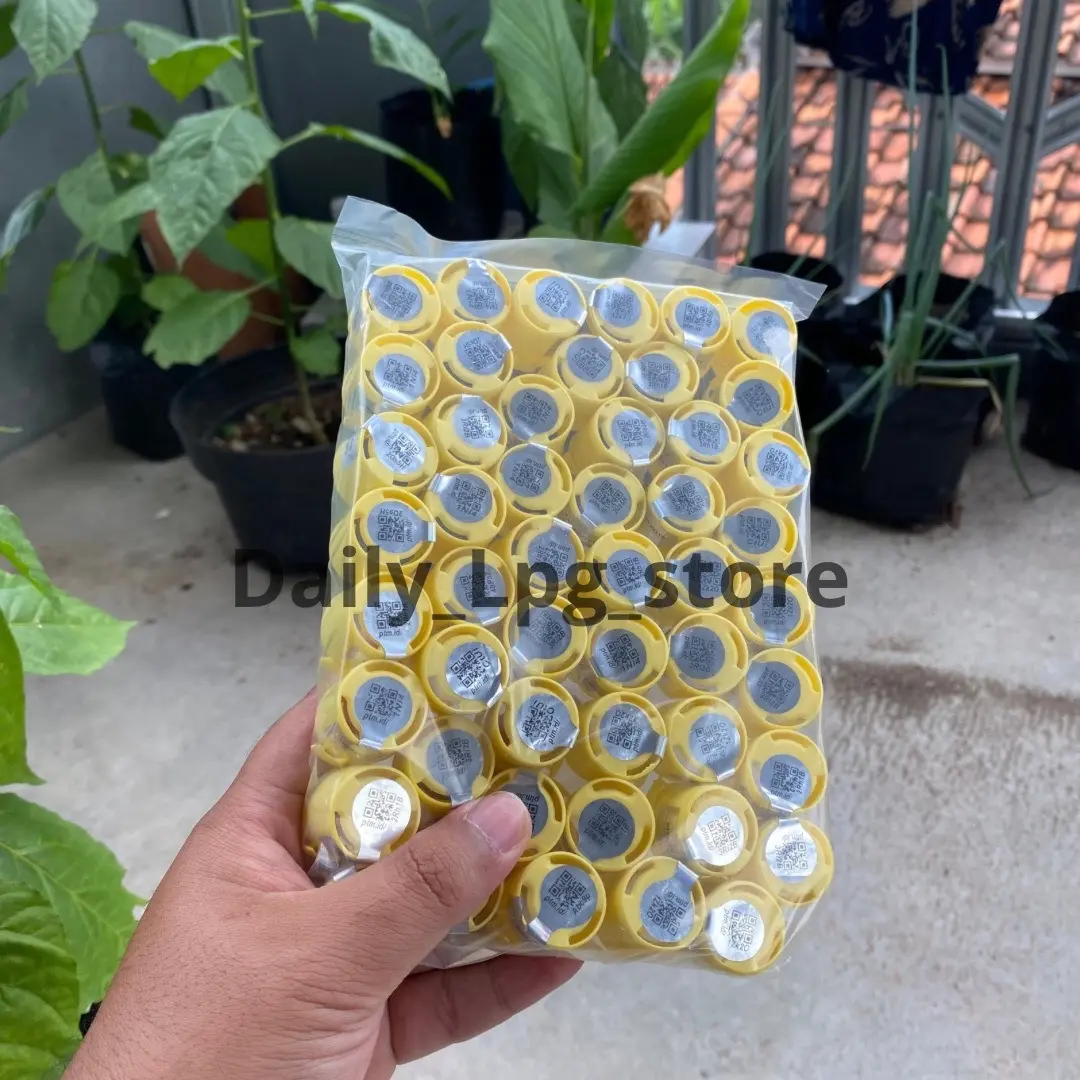 Segel tutup gas LPG 12kg 5,5kg original terbaru 100pcs