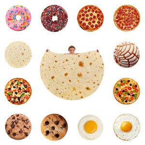 Manta de Comida Divertida, Diseño de Galleta Realista, Suave y Cómoda para Adultos, Regalo Perfecto para Gourmets, Estilo Festivo