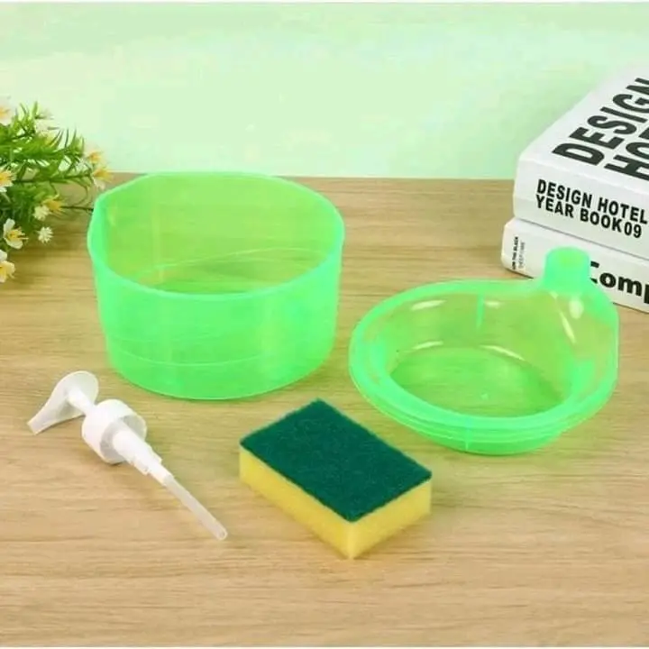 Tempat sabun cuci piring viral,dispenser pump sabun cuci piring anti ribet,murah 0