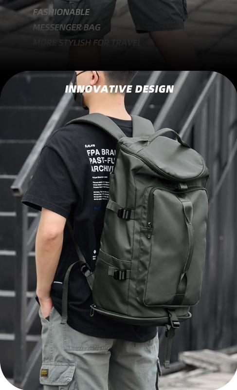 Product Introduction of Large Capacity Men Travel Backpack 40L Multifunction Weekend Sports Luggage Zipper Bags with Shoe Storehouse Handbag bolso сумка 7