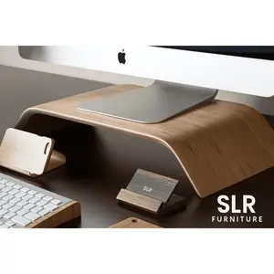 Meja Monitor Komputer Desk Shelf Stand Monitor Tatakan Dudukan Standing Rak Laptop stand monitor MM1 | Karya Ruang Furniture Jepara