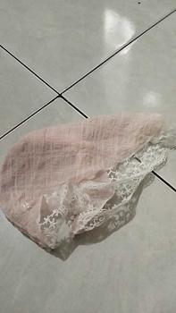 Product Review of Town Shell - Bando Raw Lace Korean Head Band / Bandana Kain / Bando Kekinian / scarf from t**a 1
