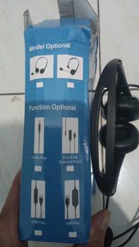 Product Review of Bonkyo Headphone stereo dengan mikrofon dan single jack 3.5mm Cocok untuk pembelajaran di kantor Bass Headset Subwoofer Earphone Handsfree Bluetooth from j**2 0