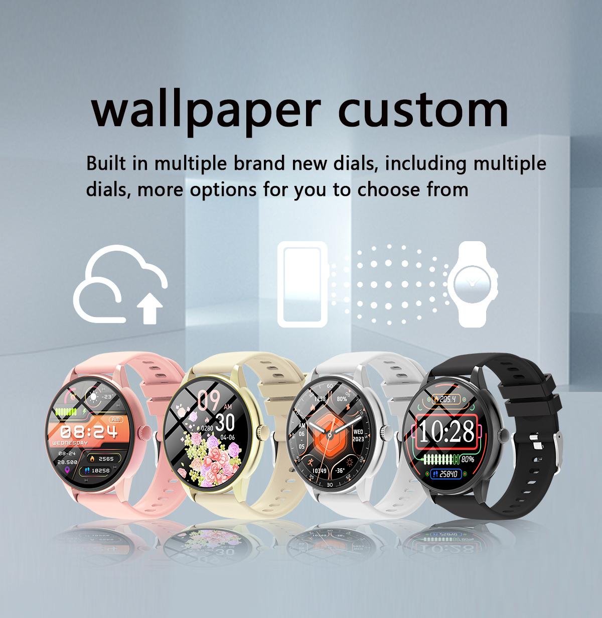 Jam tangan pintar baru T11 disk jam tangan olahraga mode jam tangan universal pria dan wanita