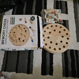 Geetoy Papan Catur Memori Permainan Warna Cocokkan Warna Mainan Edukasi Montessori Interaktif Untuk Anak-anak