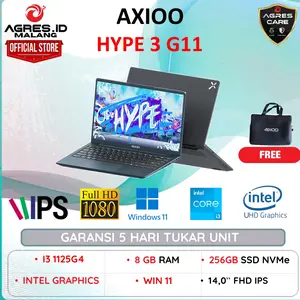 AXIOO HYPE 3 G11 I3 1125G4 8GB 256GB W11/DOS 14.0FHD IPS HDMI