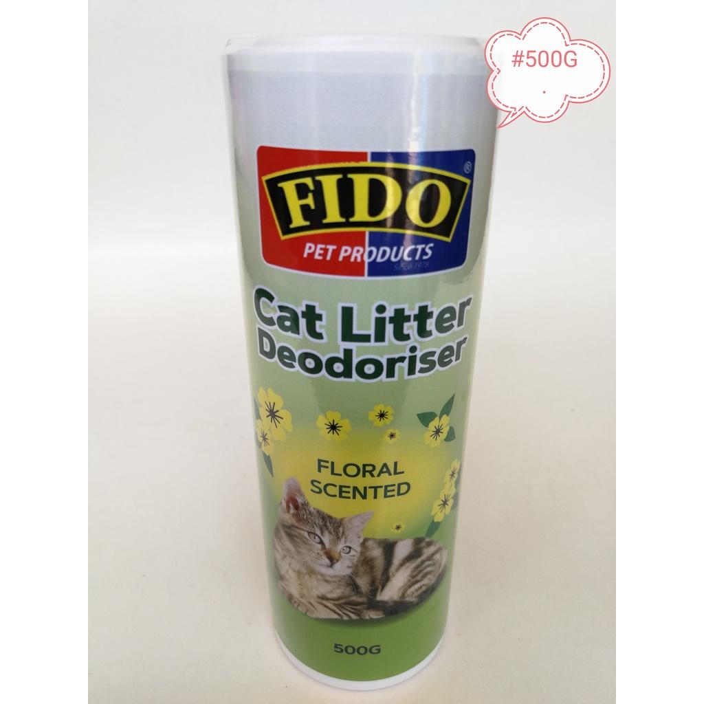 Floral FIDO Cat Litter Deodorizer 500gram Floral Scented Toilet Sand Kucing
