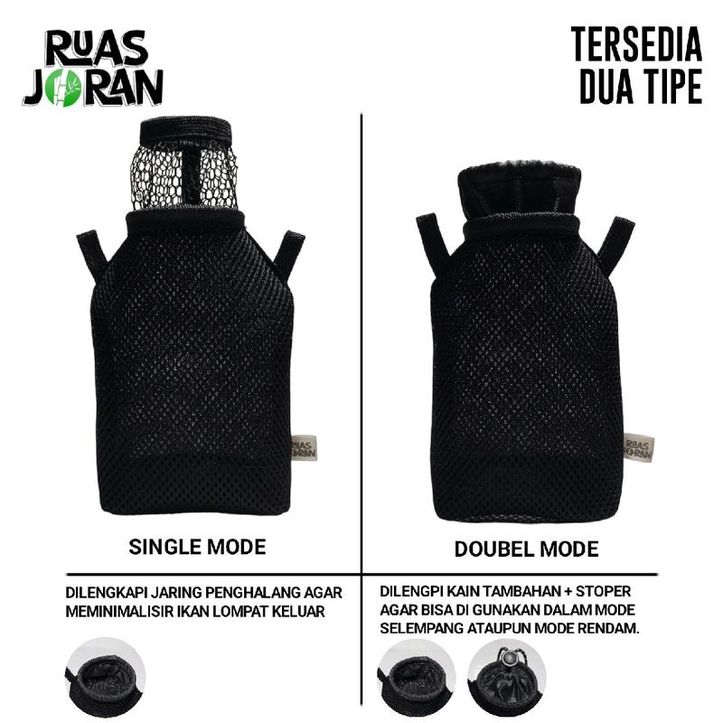 KORANG WADER PREMIUM - KOJA IKAN KECIL - TEMPAT IKAN KECIL - KEMPIS WADER - KEMPIS UCENG - KORANG 2
