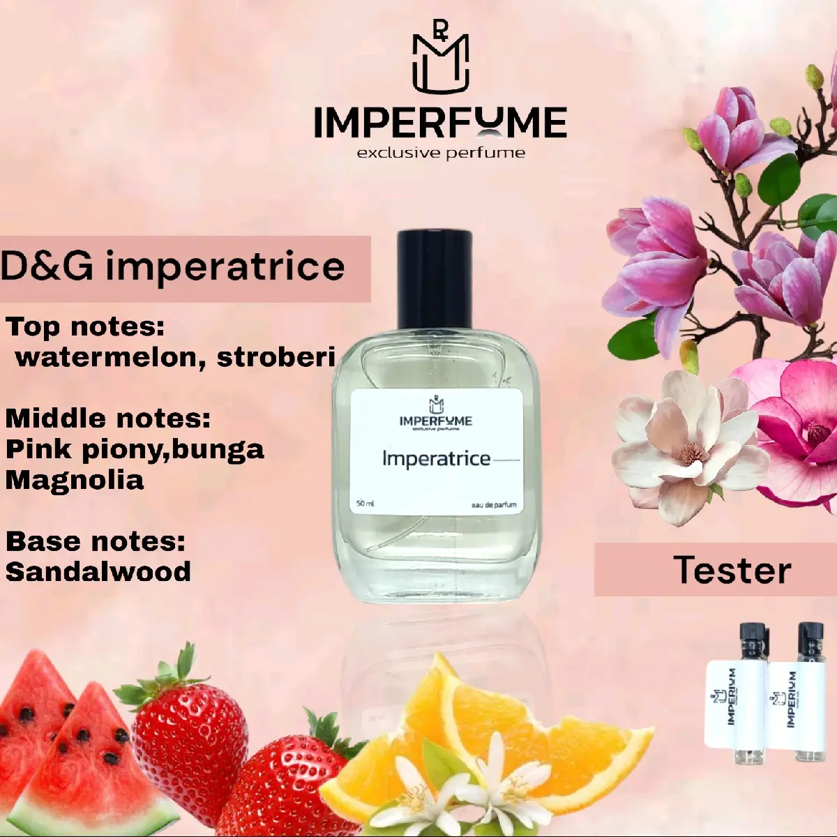 Imepratrys Parfume fresh female parfum