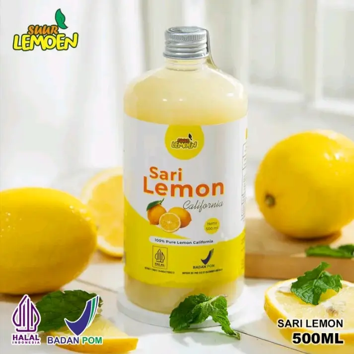 SUUR LEMOEN Sari Lemon 500ml -Sari Lemon Asli With The Mother