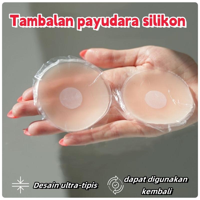 【COD】12 buah / Kotak Silicone Backless Bra / Wings Bra / Wing Bra / Nu Bra / Invisible Bra / Nipple Silicone Pad Bra Tempel Import Premium 8