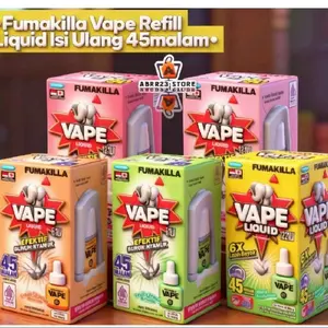Fumakilla Refill Isi Ulang Obat nyamuk elektrik 45ml / 45malam All Varian