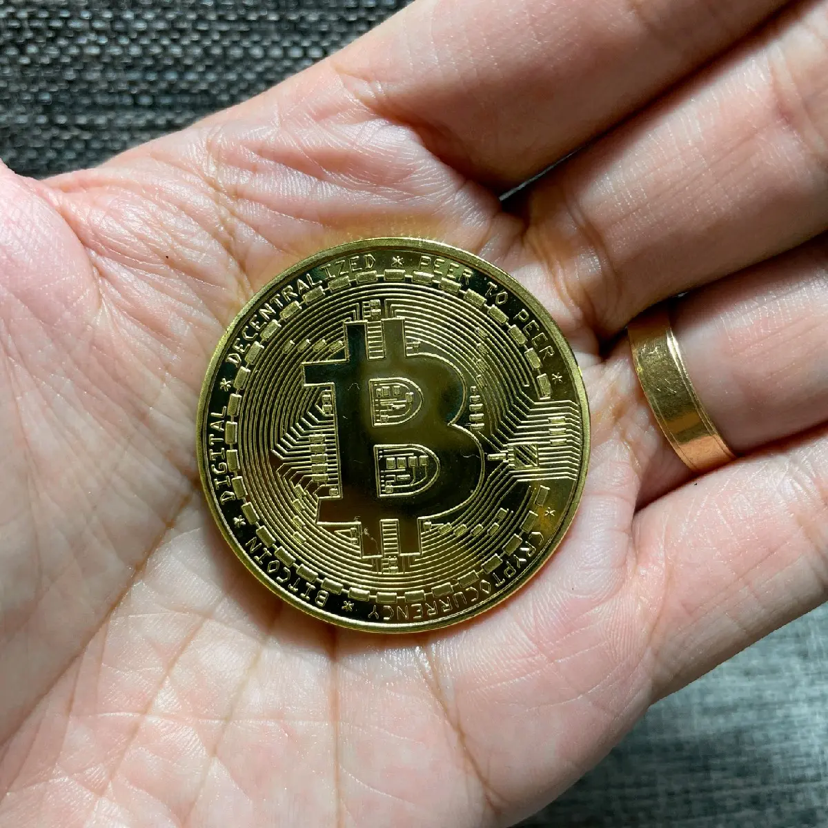 Bitcoin Coin - BTC 1 Keping