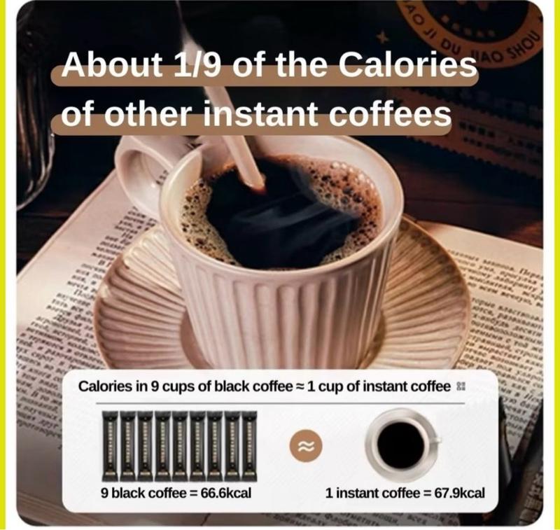 Product Introduction of DUJOSOO BLACK COFFEE 10 SACHET PER BOX Beverage 8