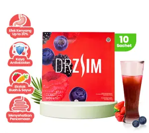 DRZLIM minuman serbuk rasa mixberry isi 10 sachet