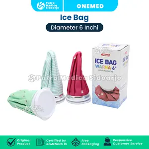 Onemed Ice Bag 6" [Motif Random] / Kompres Es Batu 6 inchi / Compress Air Dingin