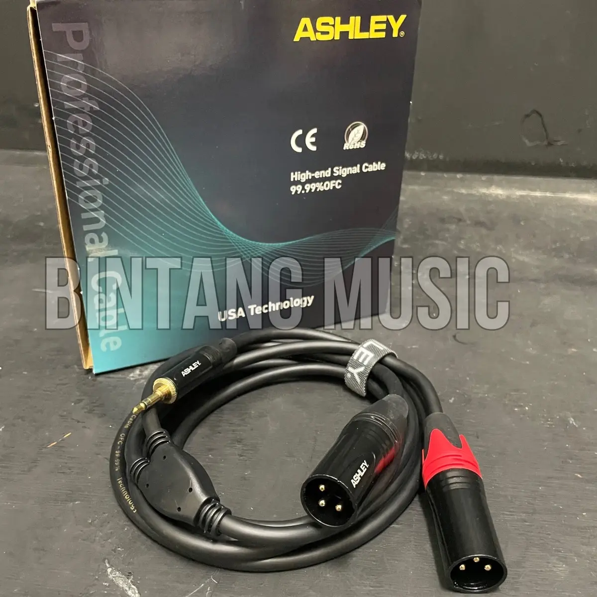 ￼kabel ashley usa303 original 2 meter kabel ashley mixer usa 303