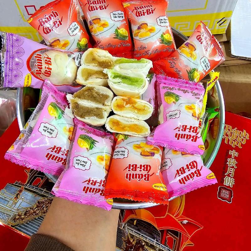 1kg bánh pía mini sóc trăng mix vị 