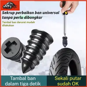 [gaode] Paku perbaikan ban tubeless, sekrup perbaikan ban, kit aksesori motor, alat perbaikan ban tubeless untuk mobil, kit pemasangan motor, kit alat perbaikan ban tubeless, dan tambalan ban mobil