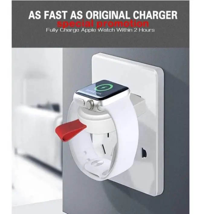 Apple Watch Wireless Charger, Portable iWatch Charger Mini Magnetic USB Charging Cable