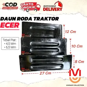 (ECER) Daun roda Traktor standart/Daun roda besi/Daun roda Quick/krepyak traktor/Daun roda dobelan/Daun roda g1000 Tebal 4,5mm 6,5mm Termurah Berkualitas
