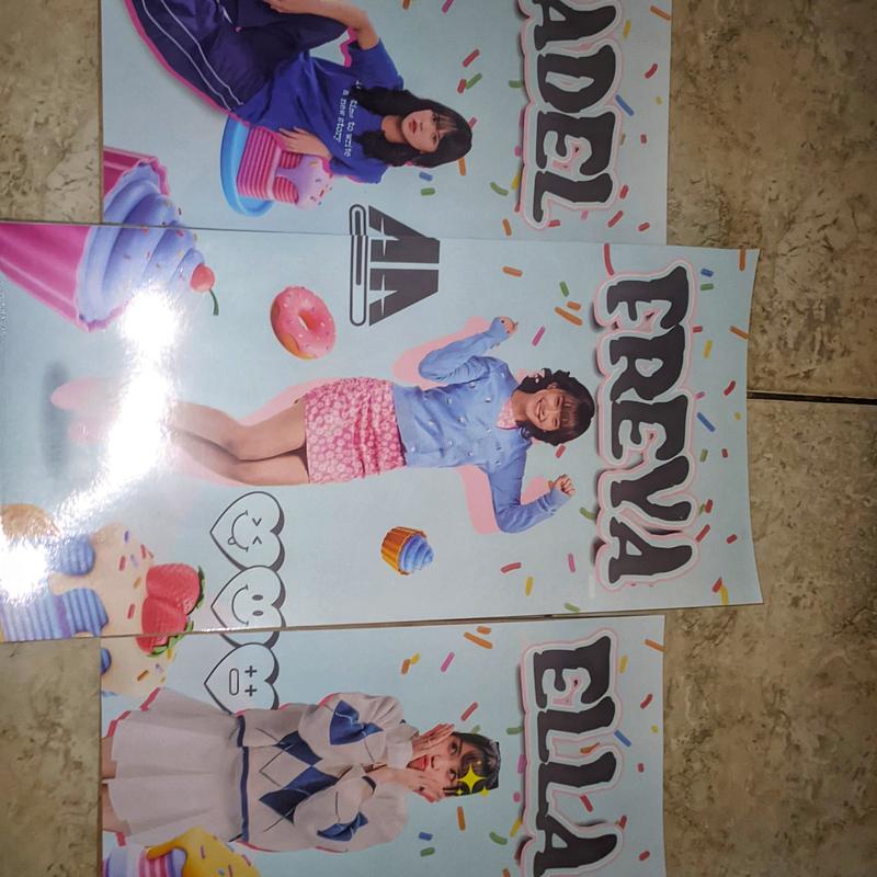 Poster Dinding JKT 48 5 set - Dekorasi Kamar - Poster JKT48 - Hiasan Dinding - Wall Dekor - Aesthetic poster  kayu Gantungan Besi Paku kamar tidur seni moder poster & produk cetak 4