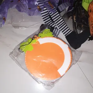 Pumpkin honeycomb halloween decoration dekorasi hiasan gantung