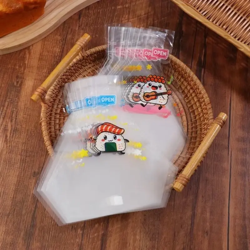 97-100c Túi Đựng Cơm Nắm Tam Giác Hoạt Hình Dễ Thương  hàng sẵn tại Việt Nam ( đi đơn luôn trong ngày) nhận hàng từ 3-5 ngày