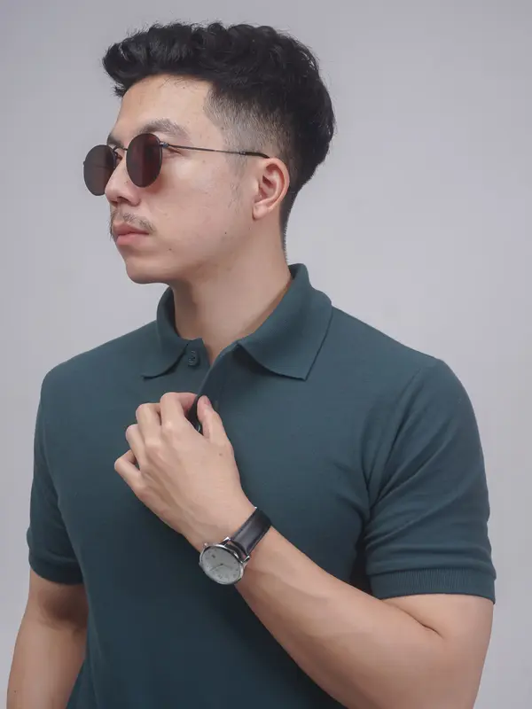 GROOME RUDE POLO SHIRT FIT BASIC SIMPLE - Atasan Kerah Basic 3
