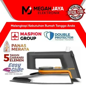 [COD] [ READY ] SETRIKA MASPION  / HA 110 (350W) GARANSI RESMI