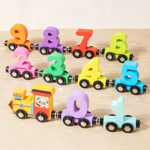 DIGITAL MAGNETIC SMALL TRAIN NUMBER TRAIN MAGNETIC MAINAN KERETA MAGNET MAINAN EDUKASI ANAK EDUCATION TOYS KIDS TOYS FAMILY GAME PARTY GAME