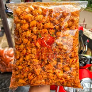 Siomay Mini Kering Pedas Jeletot Bandung Bumbu Melimpah Berat 1kg Cemilan Nikmat Renyah Kriuk Pedas Gurih Mantap