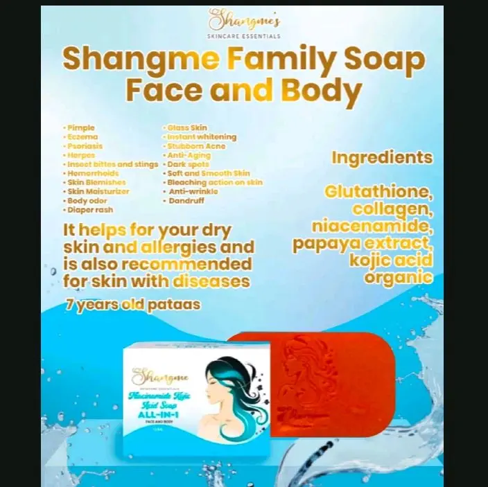 ORIGINAL SHANGME SOAP 135 GRAMS Skin Repair Skin Care Whitening - TikTok  Shop Philippines