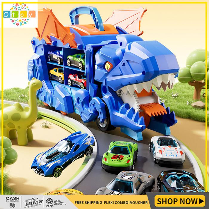 dinosaur playset dinosaur truck toy