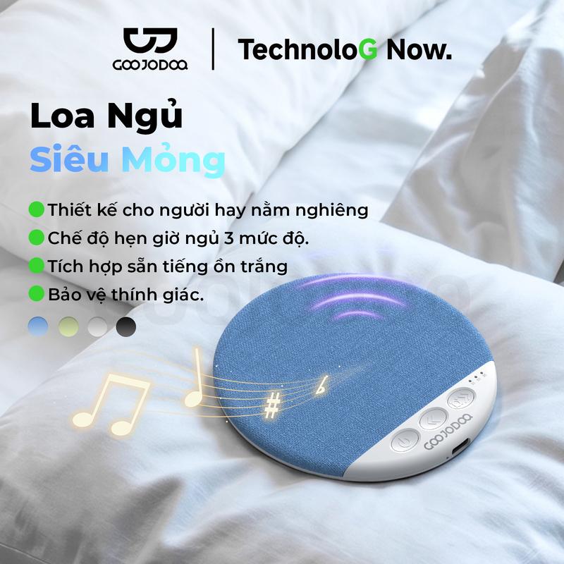 Loa Ngủ Siêu Mỏng ,Thiết kế cho người hay nằm nghiêng ,Chế độ hẹn giờ ngủ 3 mức…