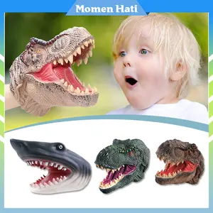 Full Karet Dinosaur Hand Mainan Boneka Tangan Dinosaurus