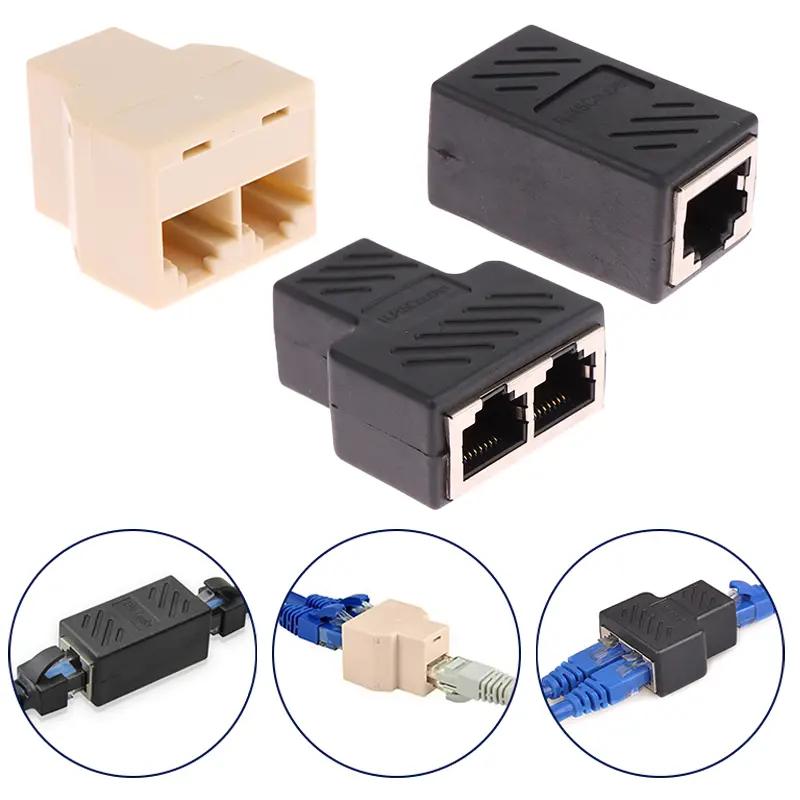 đầu nối rj45 1 đến 2 way lan ethernet bộ phân chia mạng cáp bộ nối rj45 con…