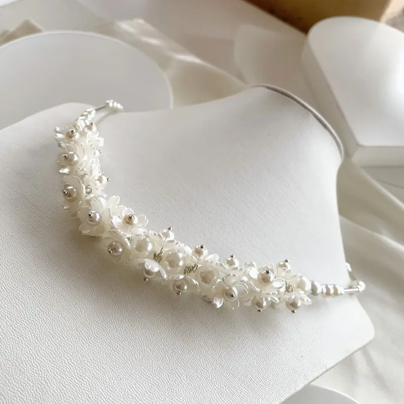 CRYSTAL BEADS NECKLACE ELISA | KALUNG HIJAB PREMIUM | KALUNG KRISTAL MANIK MANIK | HIJAB FASHION HANDMADE | AKSESORIS HIJAB CHOKER 3